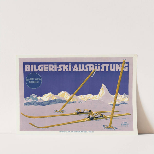 Bilgeri-Ski-Ausrüstung (1910) by Carl Kunst