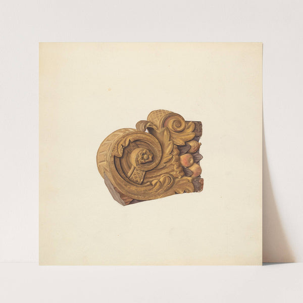 Billethead from a Rockport Schooner by Betty Fuerst