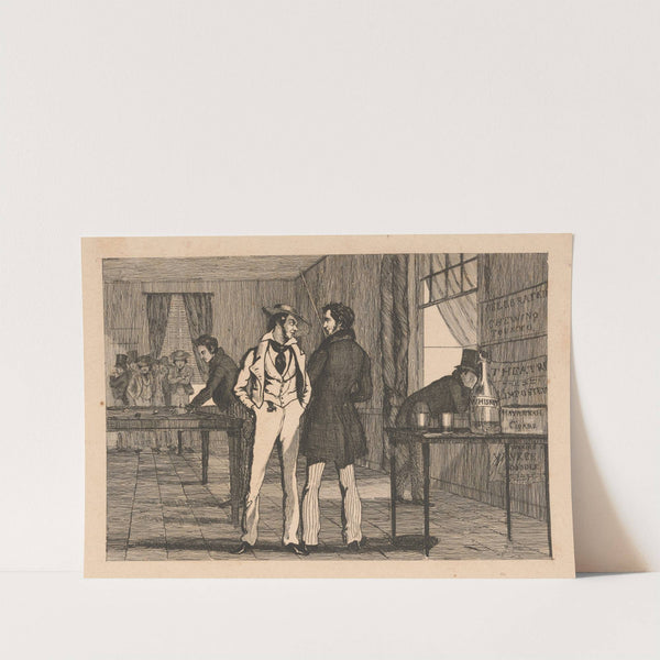 The birth of Jonathan Jefferson Whitlaw (1836) by Auguste Hervieu