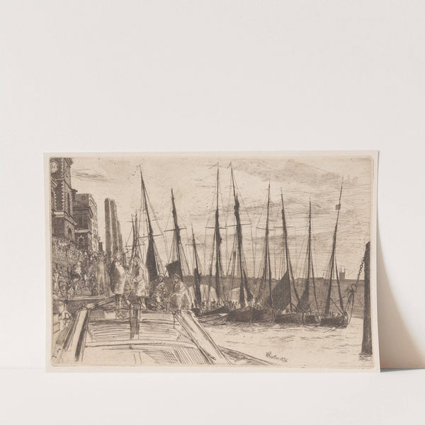 Billingsgate (1859) by James Abbott McNeill Whistler