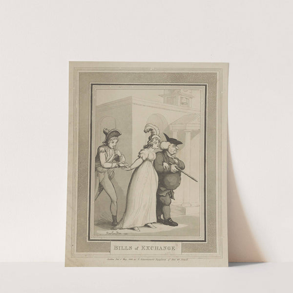 Bills of exchange (1800) by Thomas Rowlandson