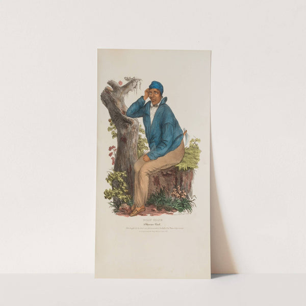 BILLY SHANE; A Shawnee Chief (1835) by James Otto Lewis
