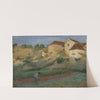 Binage dans un jardin à Labastide-du-Vert (circa 1895) by Henri Martin