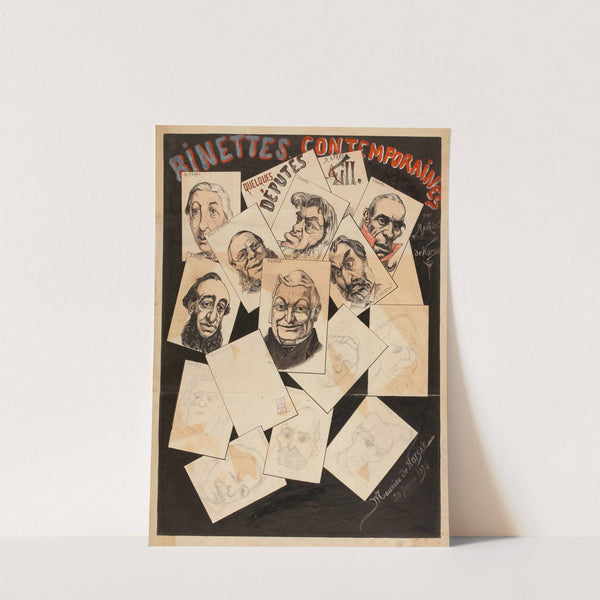Binettes contemporaines (1872) by Maurice de Korsak