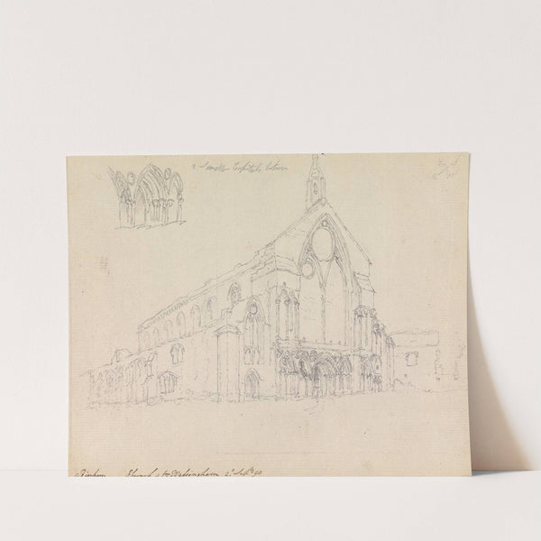 Binham Priory, Norfolk, England by James Moore