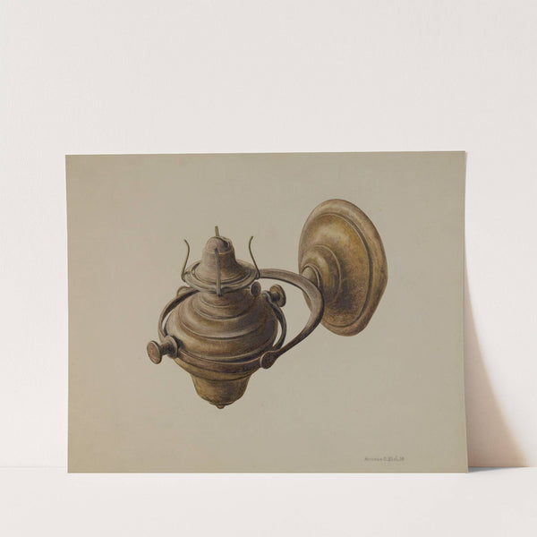 Binnacle Lamp by Herman O. Stroh