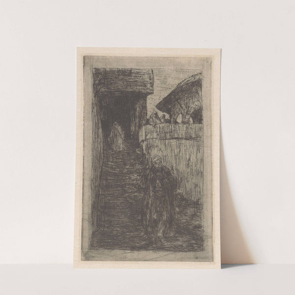 Binnenplaats in Scutari. (1888) by Marius Bauer