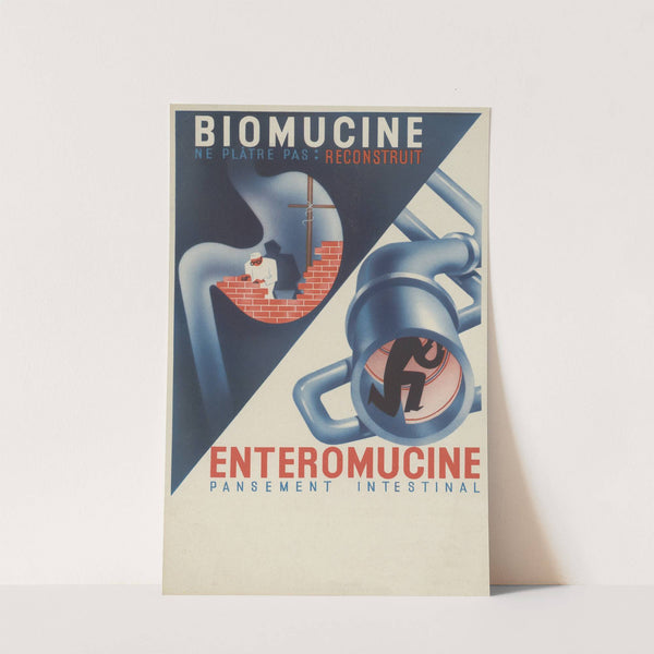 Biomucine Enteromucine (1910-1950) by Laboratoires Robert & Carrière