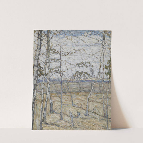 Birch Trees by Abraham Manievich