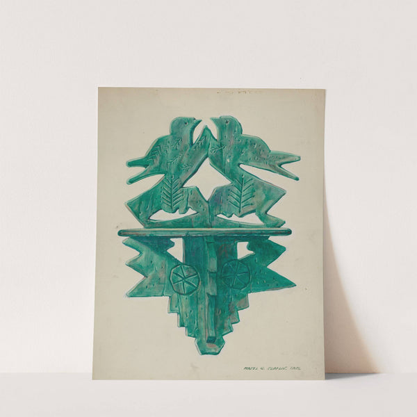 Bird Shelf by Majel G. Claflin