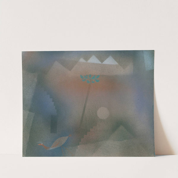Bird Wandering Off by Paul Klee