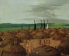 Bird’s-Eye View of The Mandan Village, 1800 Miles Above St. Louis (1837-1839)
