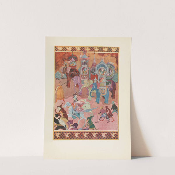 Birds going to the race by Jean de Bosschère