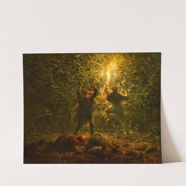 Bird's-Nesters by Jean-François Millet