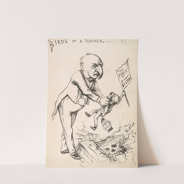 Birds of a feather (1892) by Thomas Nast