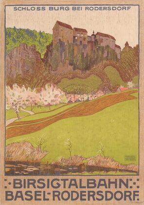 Birsigtalbahn Basel–Rodersdorf Depicted place Burg Castle