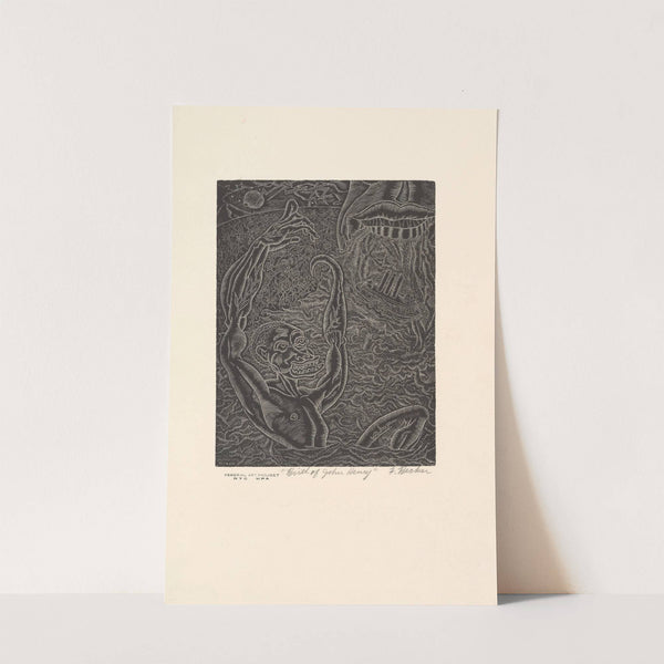 Birth of John Henry (1935–40) by Fred Becker