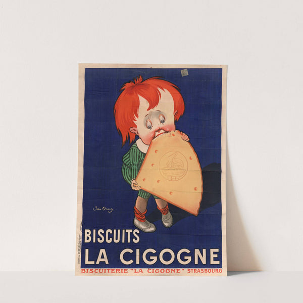 Biscuits La Cigogne (1920) by John Onwy