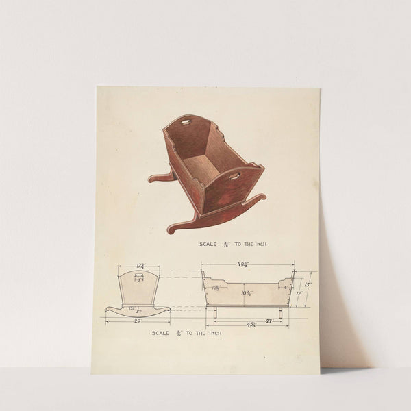 Bishop Hill - Cradle by Wellington Blewett