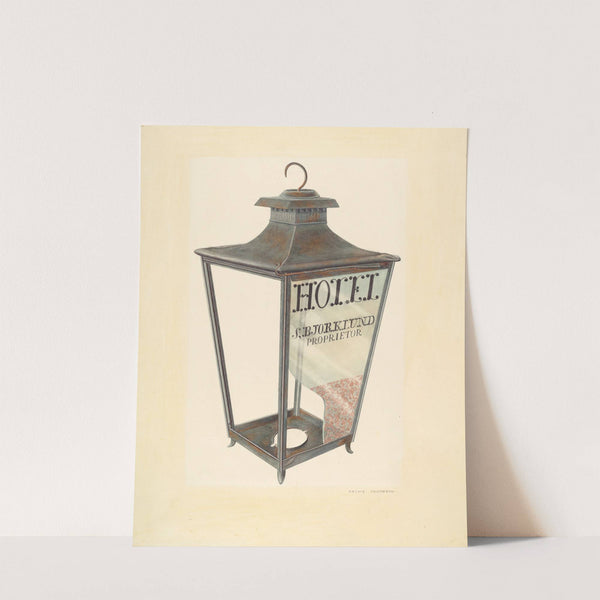 Bishop Hill - Hotel Lantern by Archie Thompson