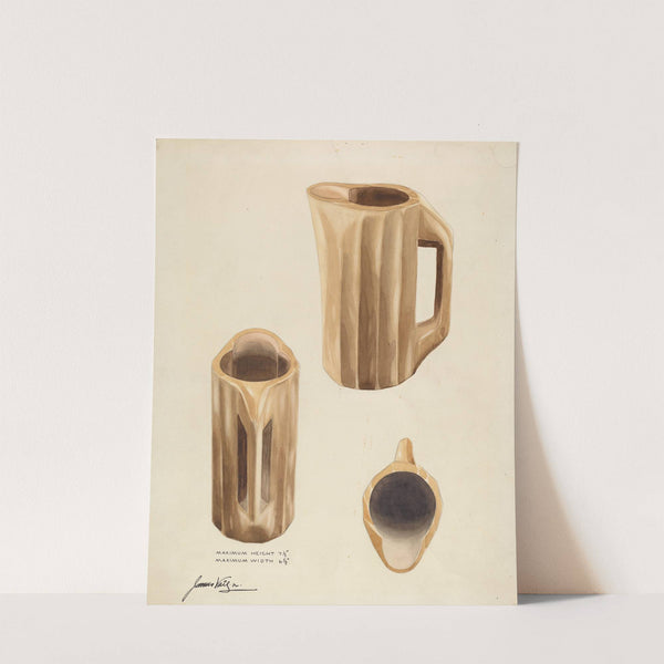 Bishop Hill - Pitcher by James Vail