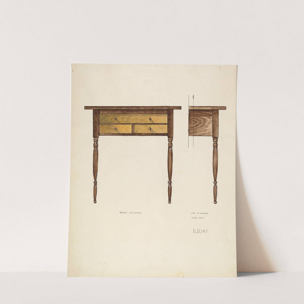 Bishop Hill – Table (1936) by Roberta Elvis