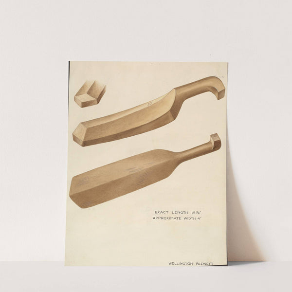 Bishop Hill - Washing Flail by Wellington Blewett