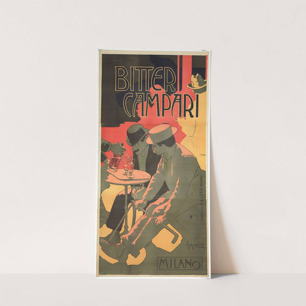 Bitter Campari (1899) by Adolfo Hohenstein