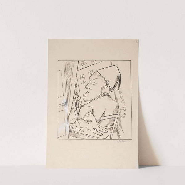 Bitterness (1920) by Max Beckmann