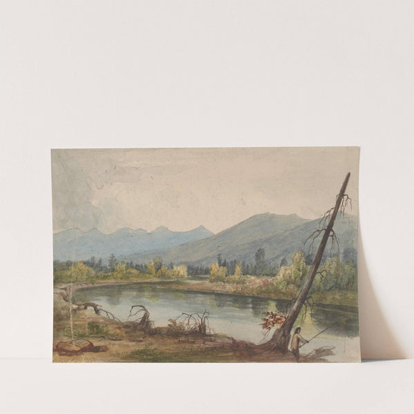 Bitterroot River near Fort Owen by John Mix Stanley