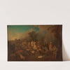 Bivouac by Jean-Antoine Watteau