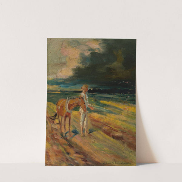 Black clouds, section of the triptych “Disaster”, sketch by Adam Chmielowski