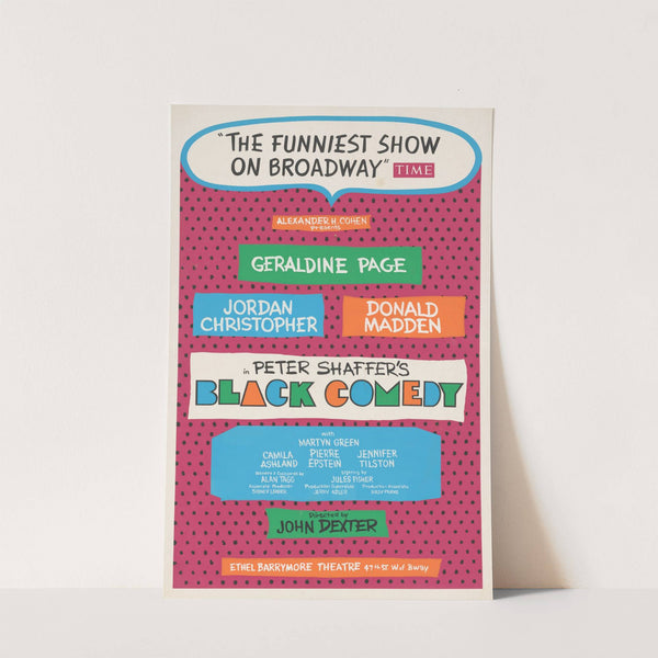 Black Comedy (1967) by Artcraft Lithograph