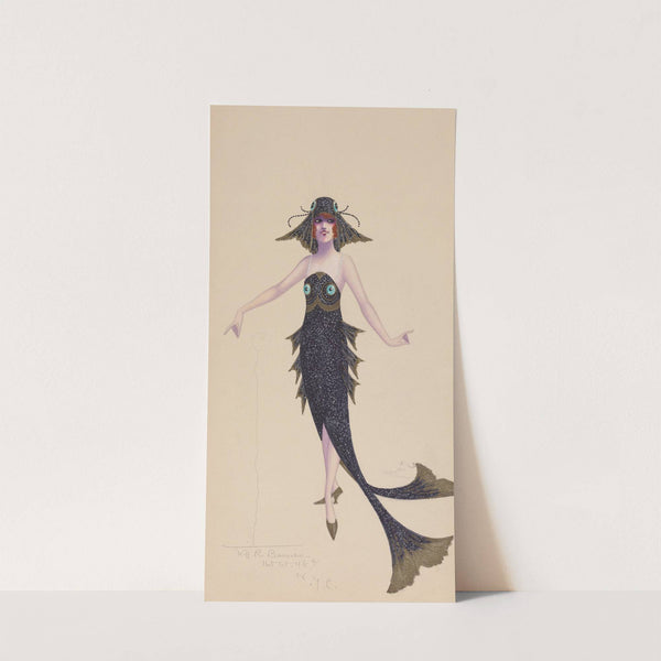 Black fish costume by Will R. Barnes