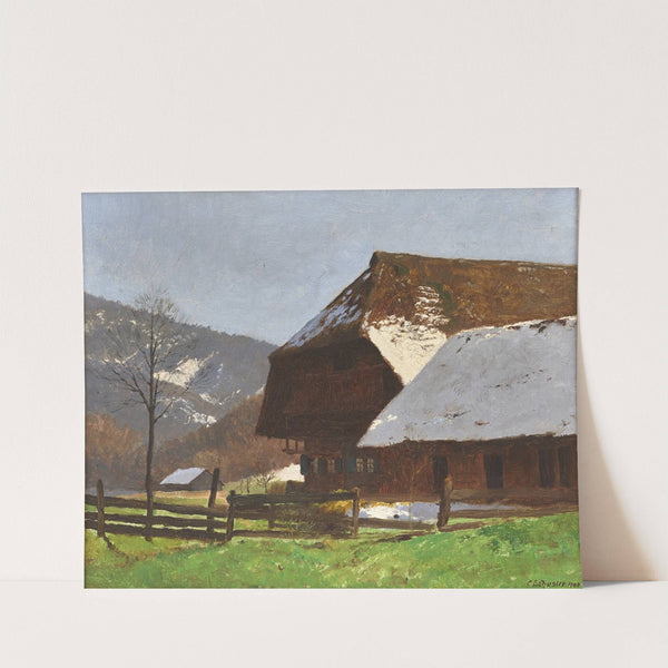 Black Forest Idyll by Karl Schuster