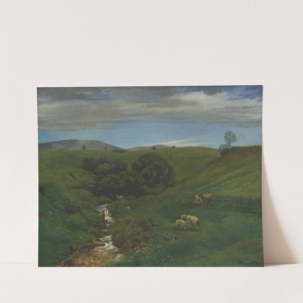 Black Forest Meadow near Bernau (1874) by Hans Thoma