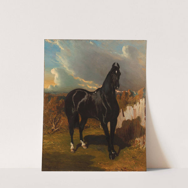 Black Knight by Alfred De Dreux