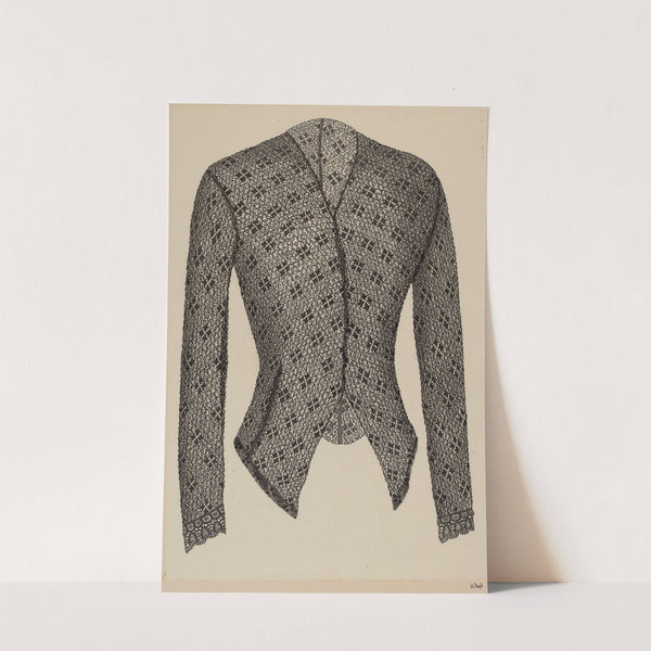 Black Lace Jacket by Joseph L. Boyd