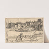 Black Lion Wharf (1859) by James Abbott McNeill Whistler