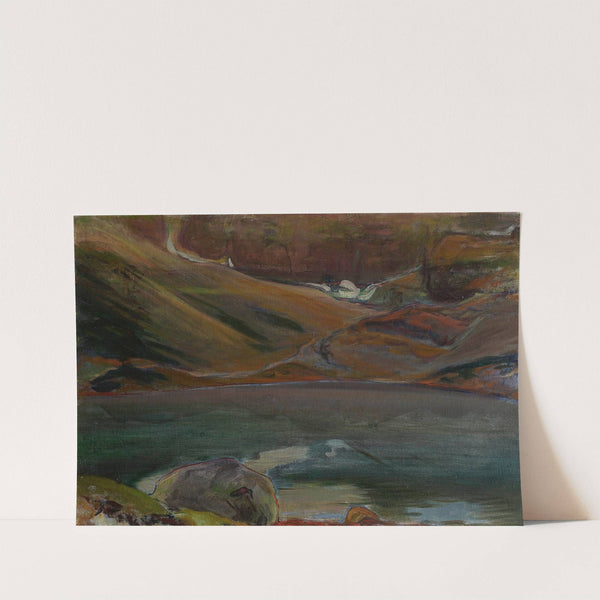 Black Pond (circa 1909) by Władysław Ślewiński