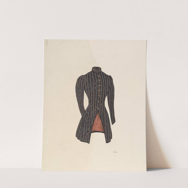 Black Satin Jacket by Joseph L. Boyd