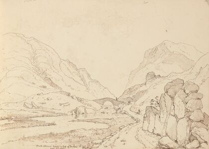 Black Stream Bridge, Gap of Dunlow, 6 September 1841