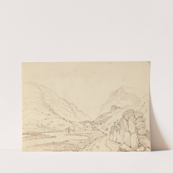 Black Stream Bridge, Gap of Dunlow, 6 September 1841 by Thomas Hastings