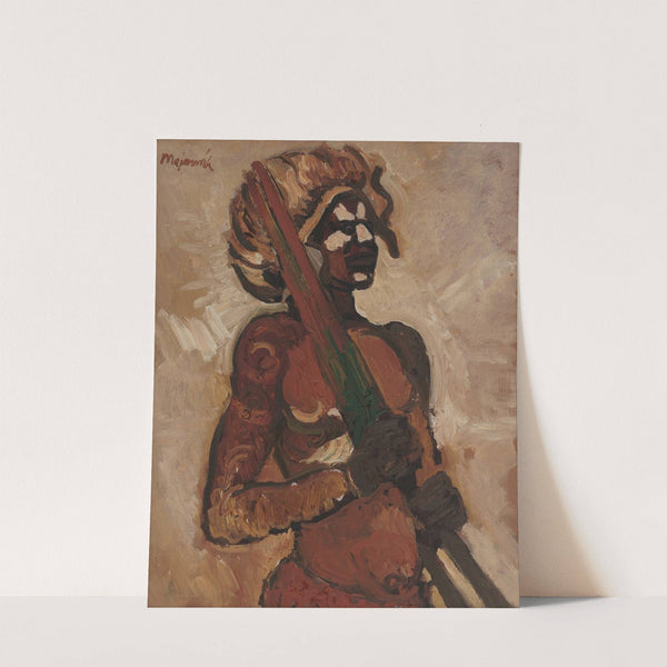 Black Warrior (1940) by Cyprián Majerník