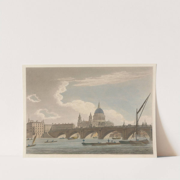 Blackfriars Bridge (1797) by Thomas Malton
