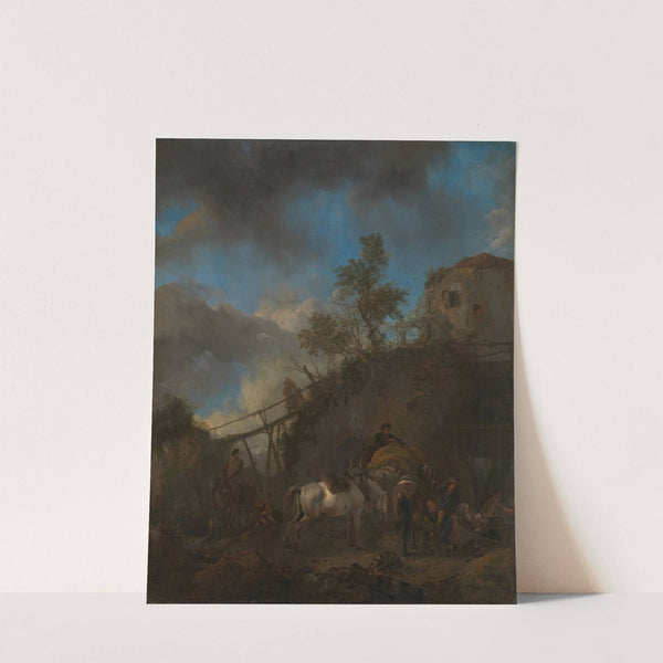 Blacksmith Shoeing a Horse by Philips Wouwerman