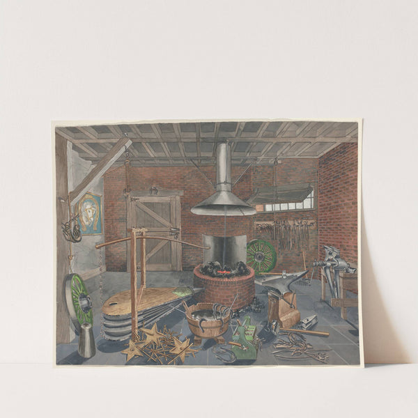 Blacksmith Shop by Perkins Harnly