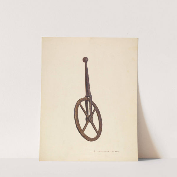 Blacksmith's Measuring Wheel by John Swientochowski