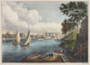 Blackwells Island, East River. From Eighty Sixth Street, New York (1862)