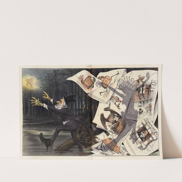 Blaine O’Maine (1884) by Joseph Ferdinand Keppler